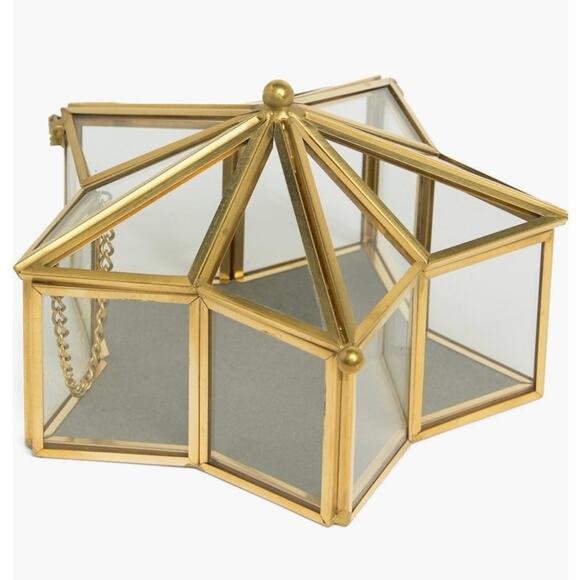 Nordstrom Star Glass Jewelry Box - Picture 1 of 2